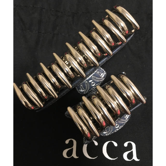 acca(アッカ)の美品★acca 限定クリップ中小セット レディースのヘアアクセサリー(バレッタ/ヘアクリップ)の商品写真