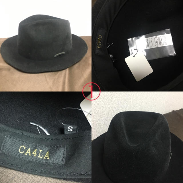 CA4LA ハット セット カシラ KNOX ノックス 新品 ラビットファー