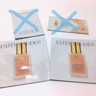 エスティローダー(Estee Lauder)の化粧品(ファンデーション) 試供品 サンプル セット(サンプル/トライアルキット)