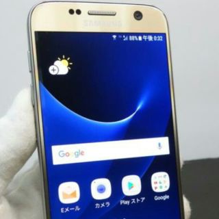 サムスン(SAMSUNG)の Galaxy S7★32GB★ゴールド★【SIMフリー】ギャラクシーS7(スマートフォン本体)