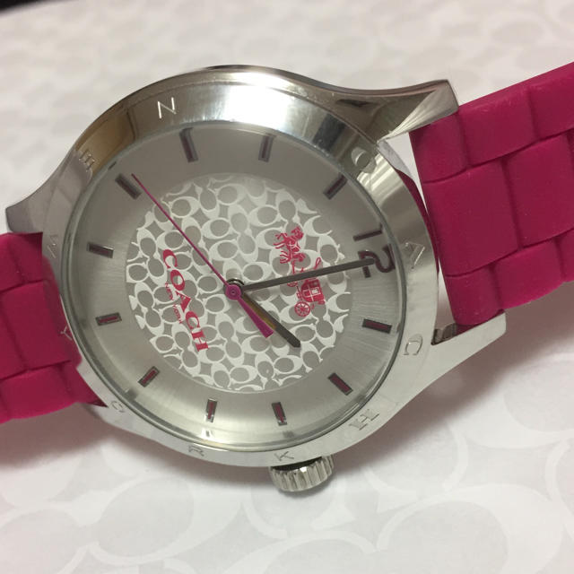 COACH(コーチ)のCOACH コーチ レディース 腕時計 ピンク レディースのファッション小物(腕時計)の商品写真