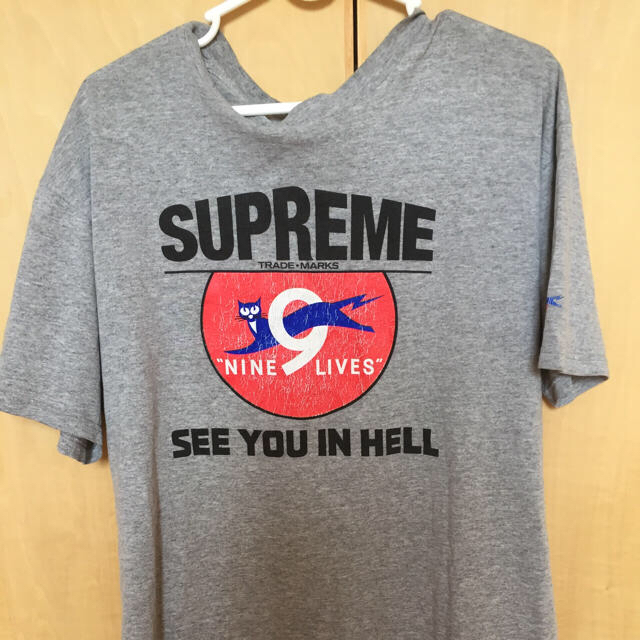 supreme Tシャツ  グレー