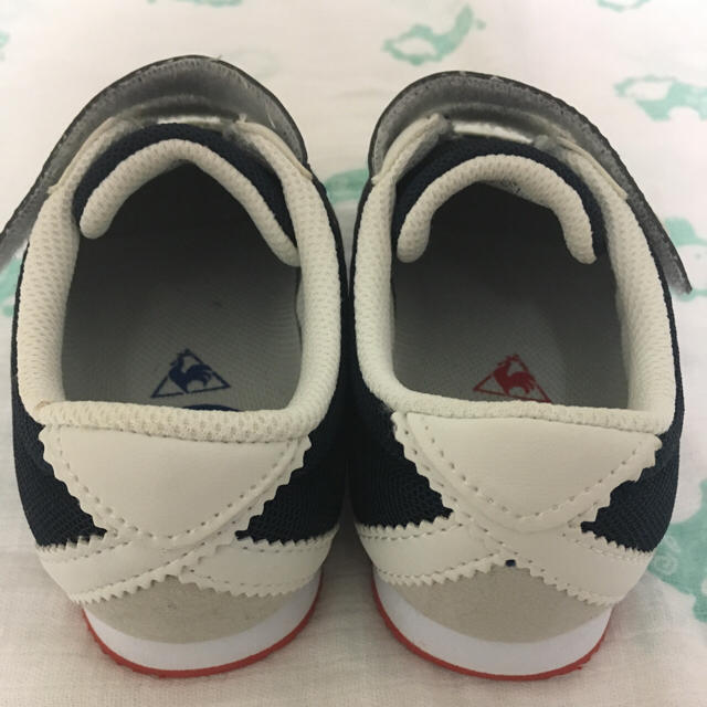 le coq sportif(ルコックスポルティフ)のLE coq sportif キッズ スニーカー 紺 17cm キッズ/ベビー/マタニティのベビー靴/シューズ(~14cm)(スニーカー)の商品写真