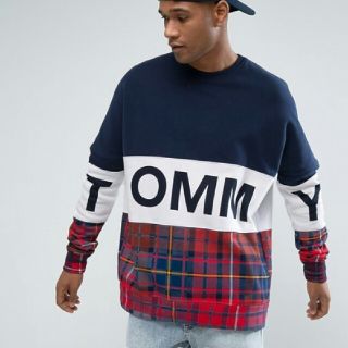 トミーヒルフィガー(TOMMY HILFIGER)の新作 tommy☆ オーバーサイズスウェット(スウェット)