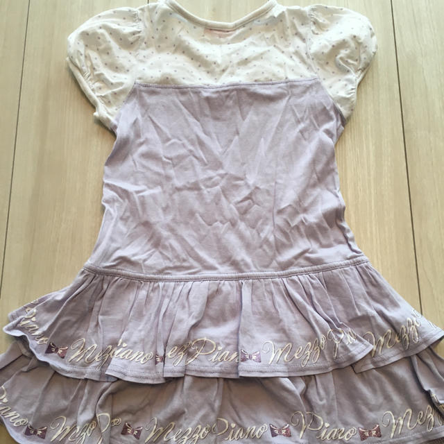 mezzo piano(メゾピアノ)のメゾピアノワンピース キッズ/ベビー/マタニティのキッズ服女の子用(90cm~)(ワンピース)の商品写真