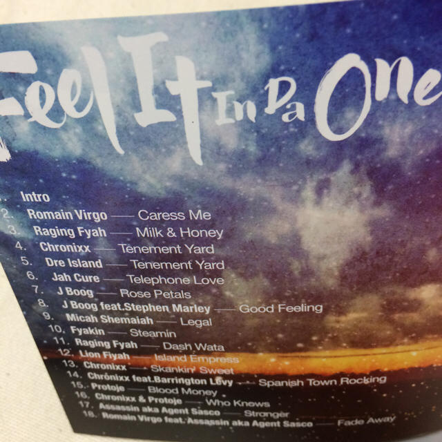 [レゲエcd]Feel it in Da One Drop mix エンタメ/ホビーのCD(ワールドミュージック)の商品写真