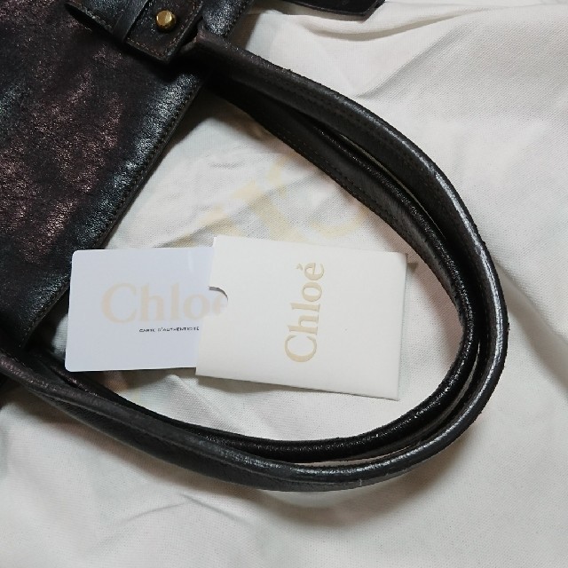 Chloe(クロエ)のクロエ ハンドバッグ ブラック 正規品 レディースのバッグ(ハンドバッグ)の商品写真