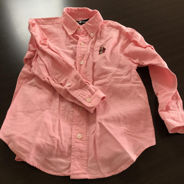 Ralph Lauren(ラルフローレン)のラルフローレン シャツ ピンク キッズ/ベビー/マタニティのキッズ服男の子用(90cm~)(ブラウス)の商品写真