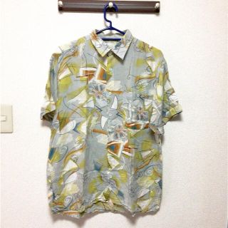 ポールスミス(Paul Smith)の美品 古着 総柄 デザイン 半袖 シャツ 菅田将暉 値下げ中(シャツ)