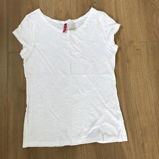 エイチアンドエム(H&M)のH&M白無地Tシャツ(Tシャツ(半袖/袖なし))
