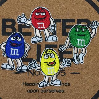 エムアンドエム(M&M)のワッペン  m&m(各種パーツ)