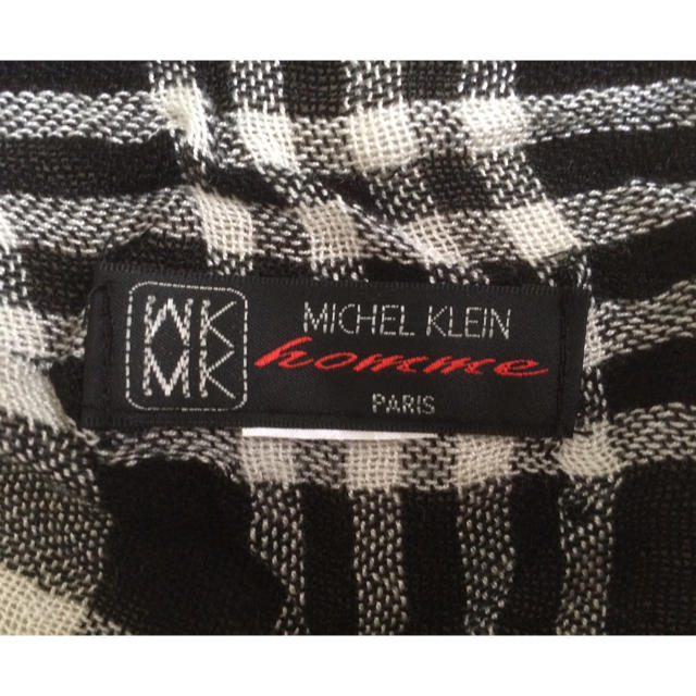 MICHEL KLEIN(ミッシェルクラン)のストール アフガンストール 値下げ交渉可 メンズのファッション小物(ストール)の商品写真