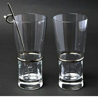 ミキモト(MIKIMOTO)のミキモトプラチナリングタンブラー グラス マドラー付き(グラス/カップ)