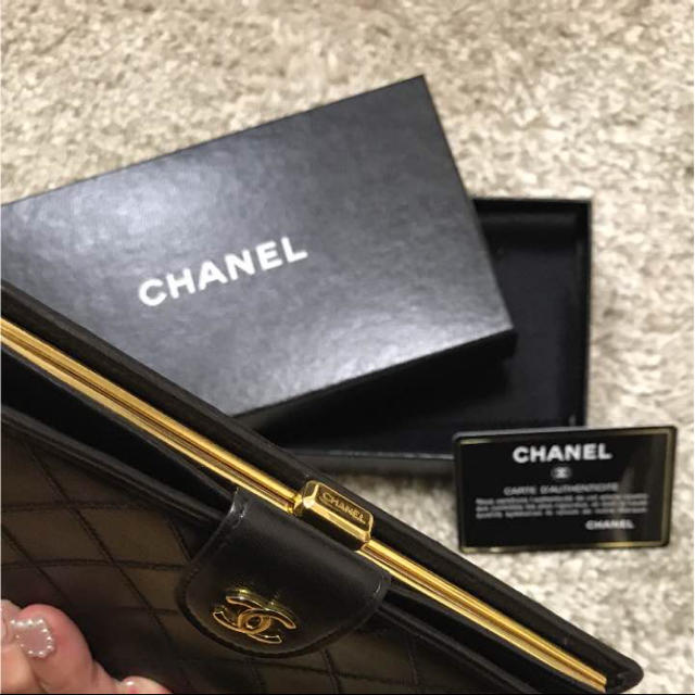 CHANEL(シャネル)のCHANEL シャネル 長財布 がま口 ビコローレ ウォレット ヴィンテージ レディースのファッション小物(財布)の商品写真