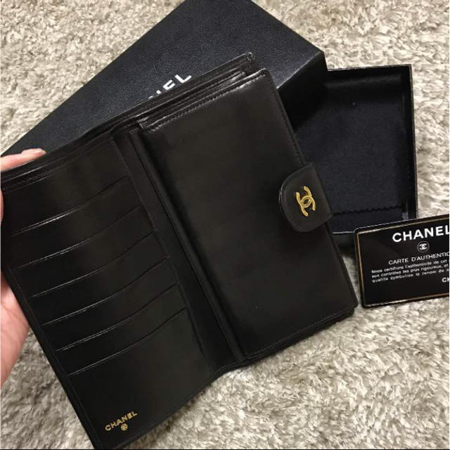 CHANEL(シャネル)のCHANEL シャネル 長財布 がま口 ビコローレ ウォレット ヴィンテージ レディースのファッション小物(財布)の商品写真