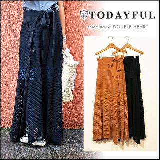 トゥデイフル(TODAYFUL)のトゥデイフル ラップスカート(ロングスカート)