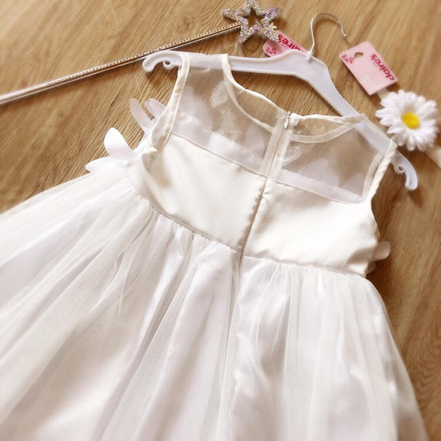 claire's(クレアーズ)の新品♡定価3,800円クレアーズ100キッズドレスセット キッズ/ベビー/マタニティのキッズ服女の子用(90cm~)(ドレス/フォーマル)の商品写真