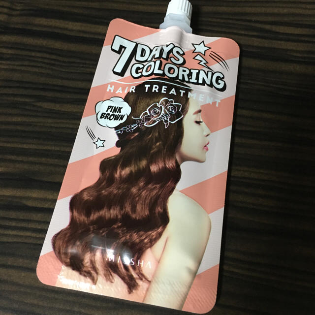 MISSHA 7DAYS COLORING コスメ/美容のヘアケア/スタイリング(カラーリング剤)の商品写真