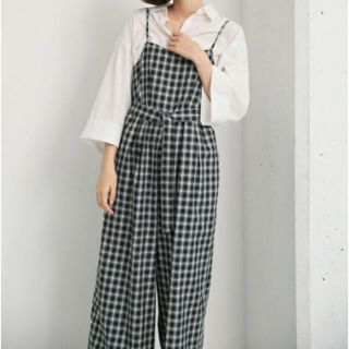 ローリーズファーム(LOWRYS FARM)の【新品タグ付き】LOWRYS FARM✮チェックサロペット(サロペット/オーバーオール)