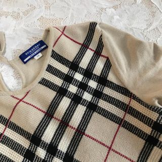 バーバリーブルーレーベル(BURBERRY BLUE LABEL)のBURBERRY BLUE LABEL  バーバリー ノバチェック ニット(ニット/セーター)