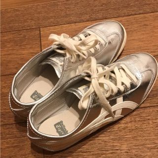 オニツカタイガー(Onitsuka Tiger)のオニツカタイガー 23.5 シルバー(スニーカー)