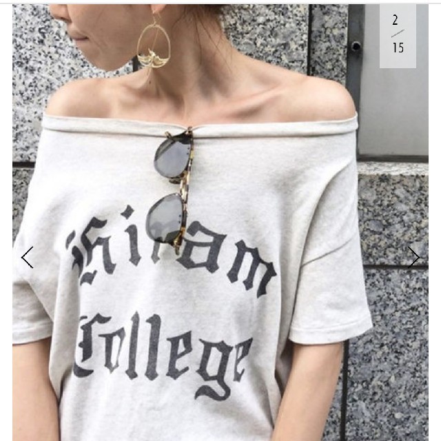 Tシャツ(半袖/袖なし)☆新品☆L'Appartement  REMI RELIEF   Tシャツ