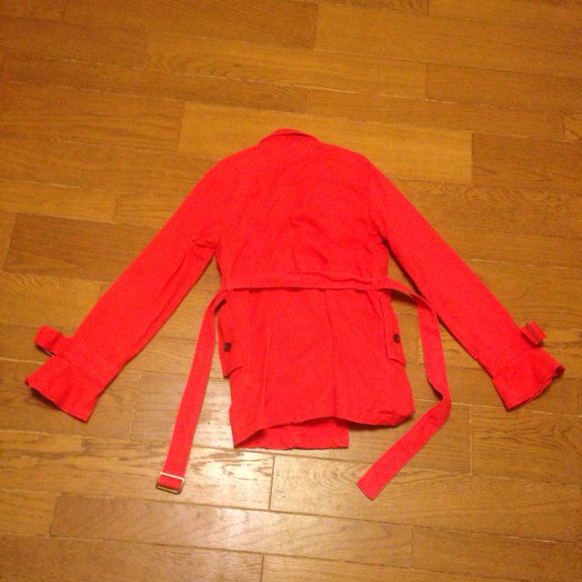 GAP Kids(ギャップキッズ)の☆オレンジのスプリングコート☆ キッズ/ベビー/マタニティのキッズ服女の子用(90cm~)(その他)の商品写真