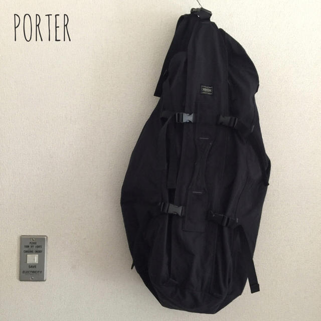 PORTER - 旅行に！PORTER ワンショルダーバッグ 黒 2wayの通販 by kaeru☆キッズ/レディース ｜ポーターならラクマ