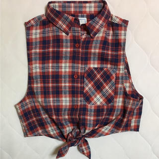 ダブルシー(wc)のWC/ノースリチェックシャツ(シャツ/ブラウス(半袖/袖なし))