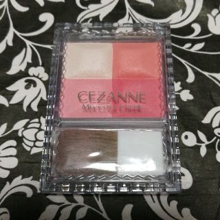 セザンヌケショウヒン(CEZANNE（セザンヌ化粧品）)のセザンヌ　ミックスカラー　チーク　ピンク系(チーク)