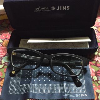 ジャーナルスタンダード(JOURNAL STANDARD)のJINS×JOURNAL STANDARD Relumeコラボメガネ未使用美品(サングラス/メガネ)