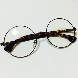 ウィゴー(WEGO)の丸レンズ 伊達眼鏡(サングラス/メガネ)