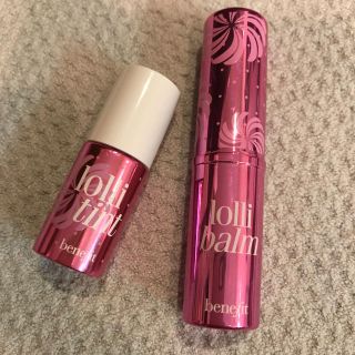 ベネフィット(Benefit)のBenefit 新品未使用 2点セット ティント ロリティント(口紅)