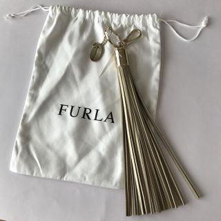 フルラ(Furla)の新品未使用 フルラ FURLA フリンジタッセルのチャーム(バッグチャーム)