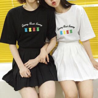 ミックスエックスミックス(mixxmix)のミクス🐻くま テディベアTシャツ 白(Tシャツ(半袖/袖なし))