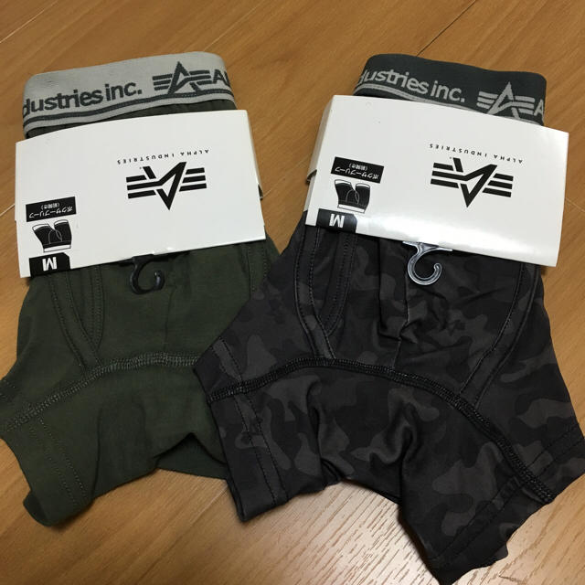 ALPHA INDUSTRIES(アルファインダストリーズ)の【新品】メンズ ボクサーブリーフ2枚set✨ メンズのアンダーウェア(ボクサーパンツ)の商品写真