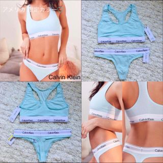 カルバンクライン(Calvin Klein)のCalvin Klein アンダーウェア ブラ&Tバック セットアップMサイズ♡(ブラ&ショーツセット)