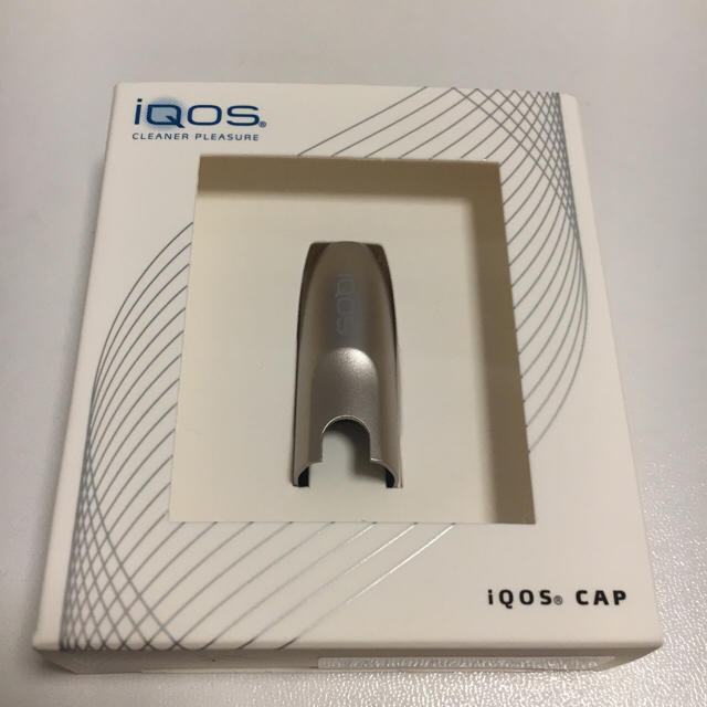 IQOS(アイコス)のiQOS  アイコスキャップ メタルグレー 限定 メンズのファッション小物(タバコグッズ)の商品写真