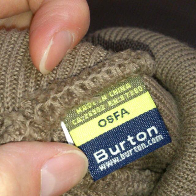 BURTON(バートン)のBurtonニット帽 レディースの帽子(ニット帽/ビーニー)の商品写真