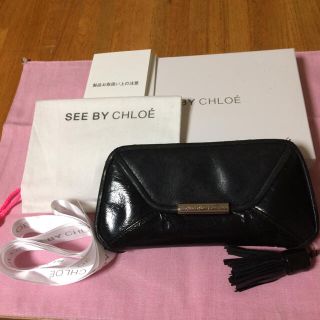 シーバイクロエ(SEE BY CHLOE)のシーバイクロエ⭐️人気のタッセル付きジッピーウォレット(財布)