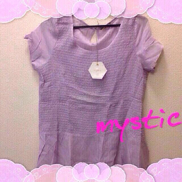 mystic(ミスティック)の新品タグ付き♥︎mystic♥︎♥︎ レディースのトップス(Tシャツ(半袖/袖なし))の商品写真