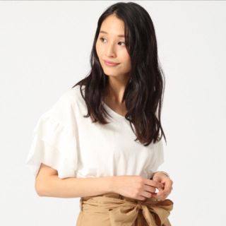 グローバルワーク(GLOBAL WORK)の☆新品☆ GLOBAL WORK  WフレアスリーブT半袖(Tシャツ(半袖/袖なし))