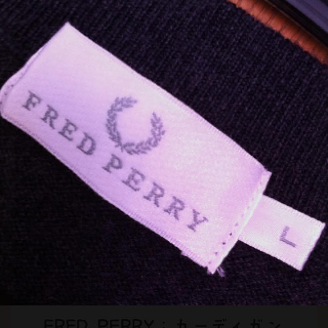 FRED PERRY(フレッドペリー)のFRED PERRY：カーディガン レディースのトップス(カーディガン)の商品写真