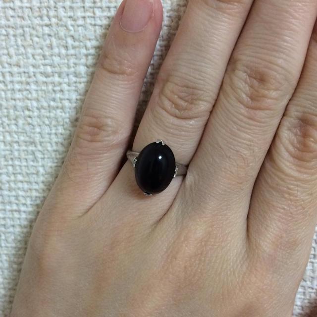 紫色の石がついたリング♡ レディースのアクセサリー(リング(指輪))の商品写真