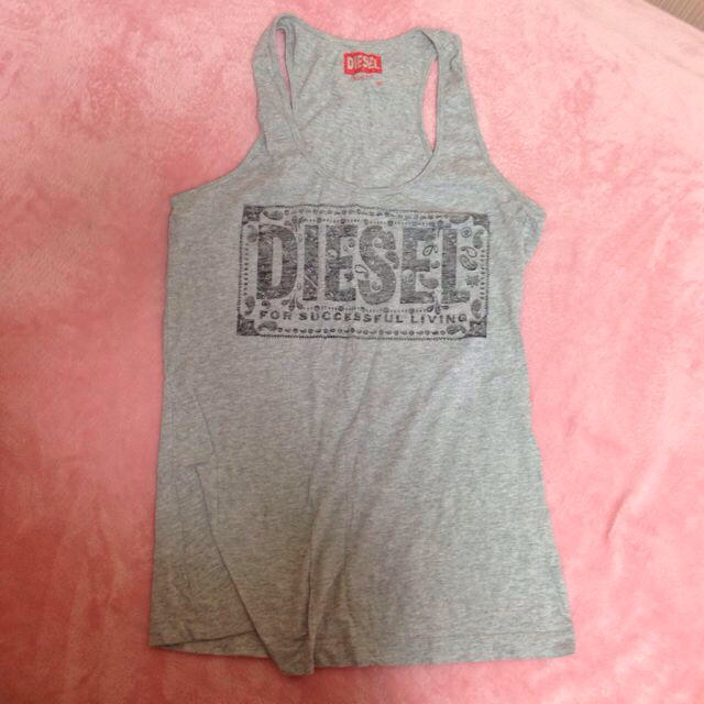 DIESEL(ディーゼル)のDESELタンク レディースのトップス(Tシャツ(半袖/袖なし))の商品写真