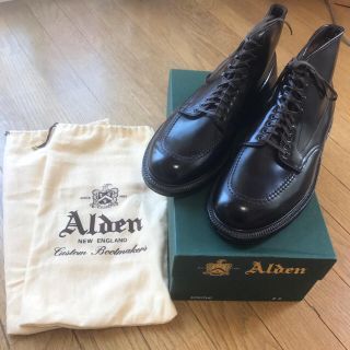 オールデン(Alden)の最終値下げ！Alden Indy Boots Cordovan 未使用品！(ブーツ)