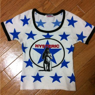 ヒステリックグラマー(HYSTERIC GLAMOUR)のヒス☆ブルースターTシャツ(Tシャツ(半袖/袖なし))