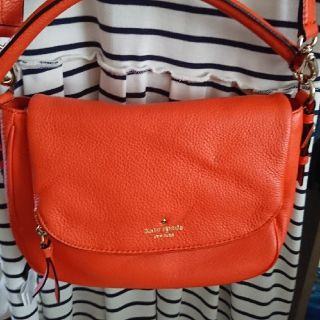 ケイトスペードニューヨーク(kate spade new york)のケイトスペード オレンジ色 ショルダーバッグ(ショルダーバッグ)