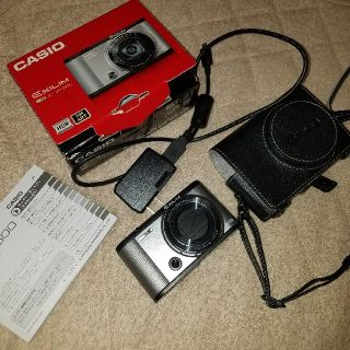 カシオ(CASIO)のCASIO EXILIM EX-ZR1600 デジカメ　純正ケース付(コンパクトデジタルカメラ)