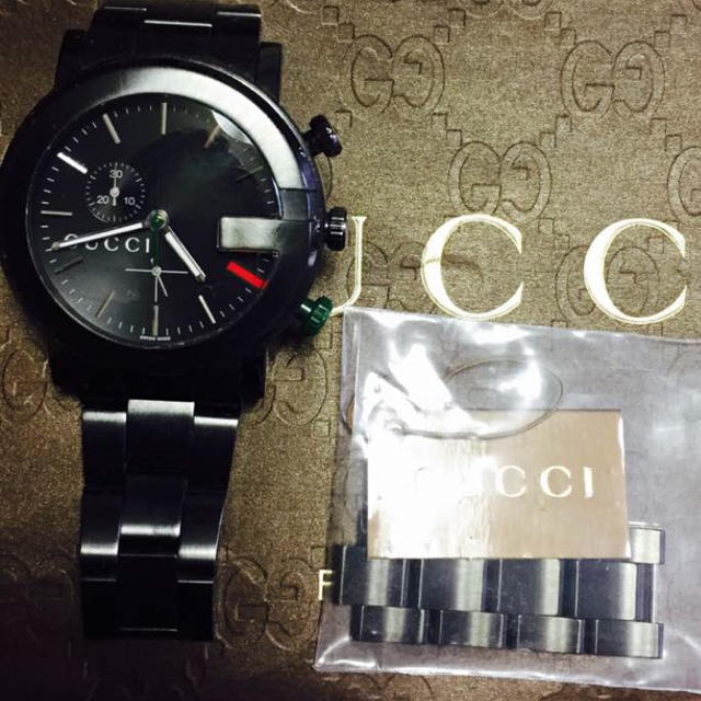 代引き人気 GUCCI たっしん(*´-` - Gucci 腕時計 クロノ メンズ 腕時計